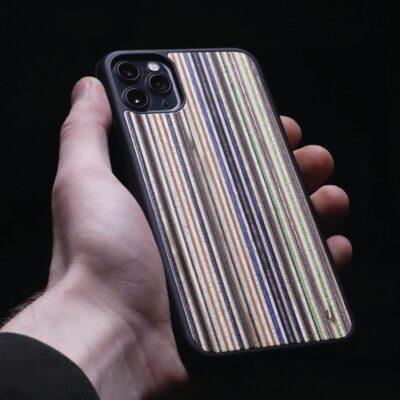 Recycled skateboards phone cases