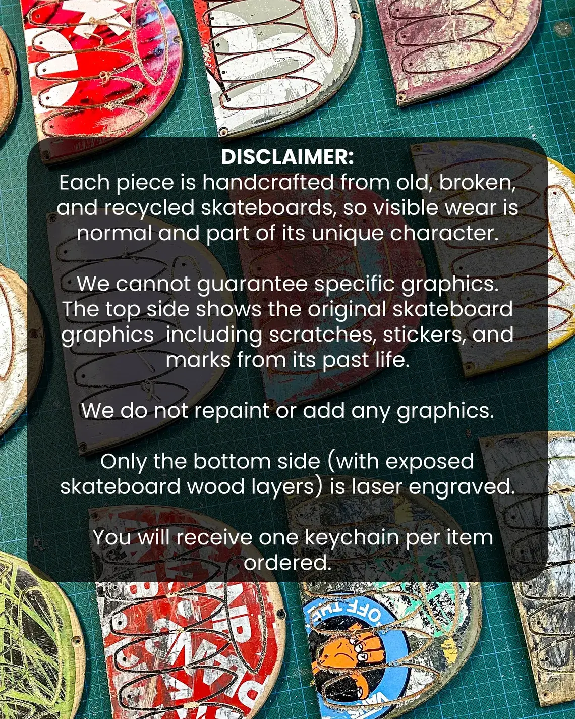 サーフボードキーホルダー - Skate4create