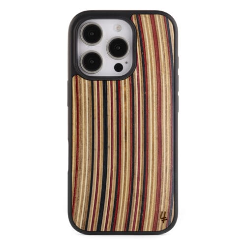 Curved Red Phone Case